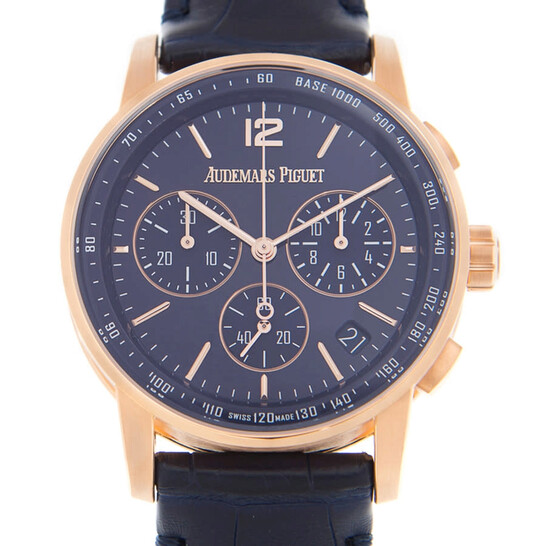 Audemars Piguet Code 11.59 Chronograph Automatic Blue Dial Men's