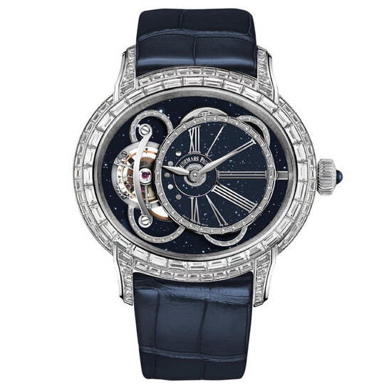 Audemars Piguet Millenary Tourbillon Blue Aventurine Dial Men's