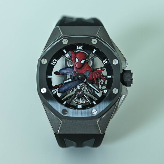 Man, Matter, morphosis アアルト/タピオヴァーラ Audemars Piguet Royal Oak Concept Tourbillon “Spider-Man