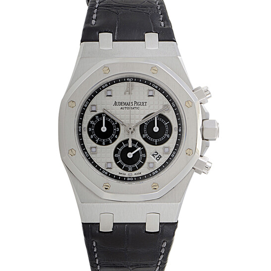 Audemars Piguet Royal Oak Silver Dial Chronograph Men's Watch 26035PTOOD002CR01 - 546x546