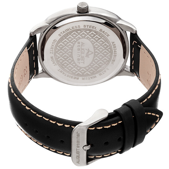 August Steiner Blue Dial Black Leather Men's Watch AS8245BUBK August Steiner Blue Dial Black Leather Men's Watch AS8245BUBK - 546x546 Image #3