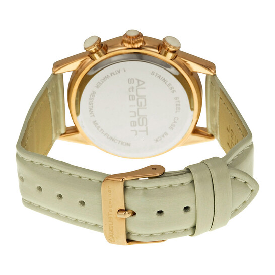 August Steiner Rose Gold-tone Ladies Watch AS8018WT - 546x546 Image #3