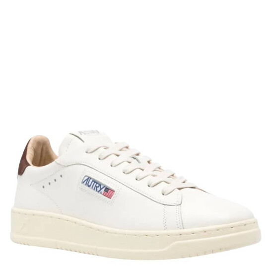 Autry Dallas Leather Low-Top Sneakers, Brand Size 40 ( US Size 7 ...