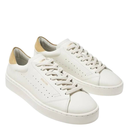 Axel Arigato Men's Off White / Beige Low Top Court Sneakers, Brand