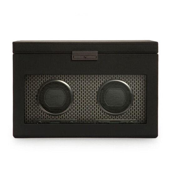 Axis Double Watch Winder with Storage - 546x546