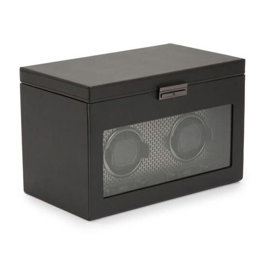 Axis Double Watch Winder with Storage - 546x546 Image #2