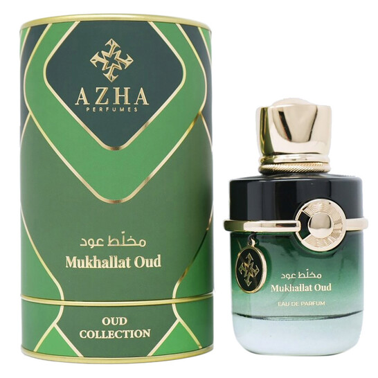Azha Men's Mukhallat Oud EDP Spray 3.3 oz Fragrances 6629021040396