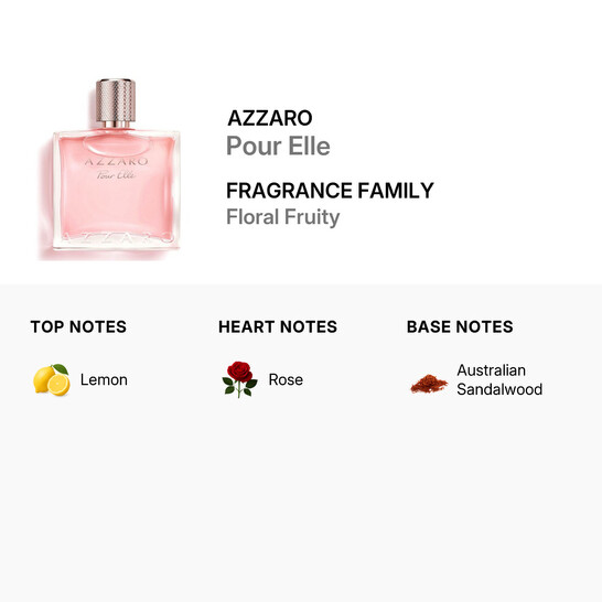 Azzaro Ladies Pour Elle EDP Spray 2.5 oz Fragrances 3614274347562