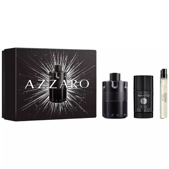 Azzaro Men's The Most Wanted Intense Gift Set Fragrances