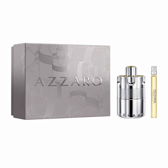 Azzaro Men's Wanted Gift Set Fragrances 3614273957380 - Fragrances