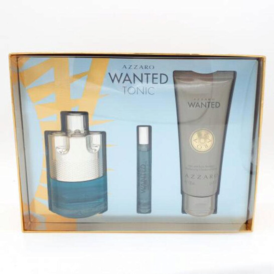 Azzaro Men's Wanted Tonic Gift Set Fragrances 3351500019205