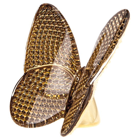 Baccarat 20K Gold Butterfly Sculpture 2812663 736415971351