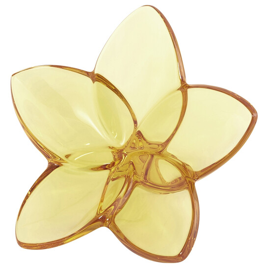 Baccarat Crystal Bloom Flower - Amber 2813014 736415974857