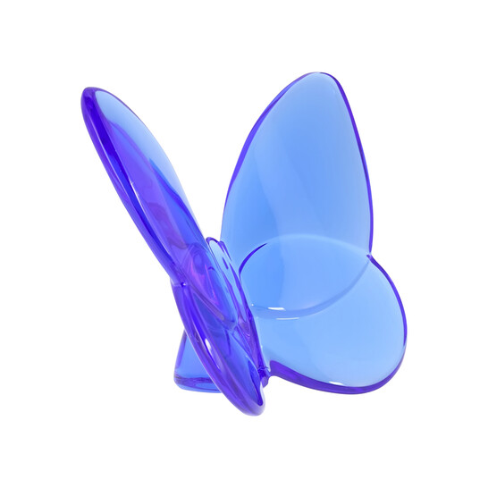 Baccarat Crystal Lucky Butterfly Sapphire 2102546
