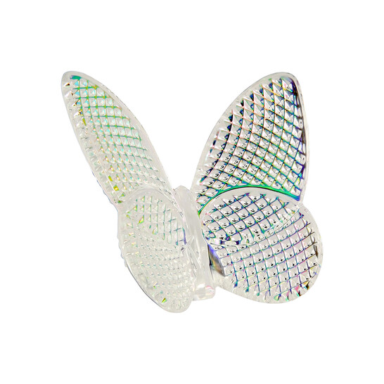 Baccarat Cystal Butterfly Diamond Pattern Iridescent - 546x546