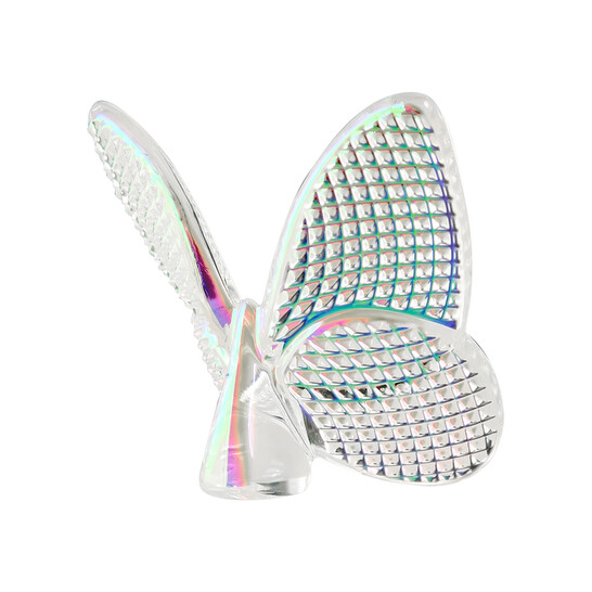 Baccarat Cystal Butterfly Diamond Pattern Iridescent - 546x546 Image #2