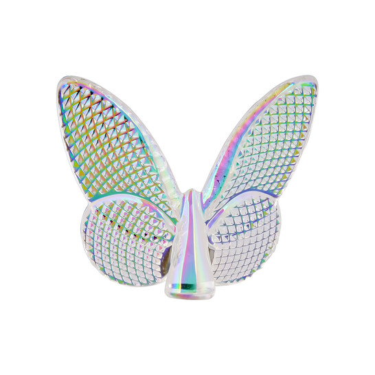 BUTTERFLY - ※やまやま Baccarat Cystal Butterfly Diamond Pattern Iridescent 2808816
