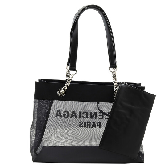 Balenciaga Black Medium Duty Free Mesh Tote Bag 741602 2AADB Balenciaga Black Medium Duty Free Mesh Tote Bag 741602 2AADB