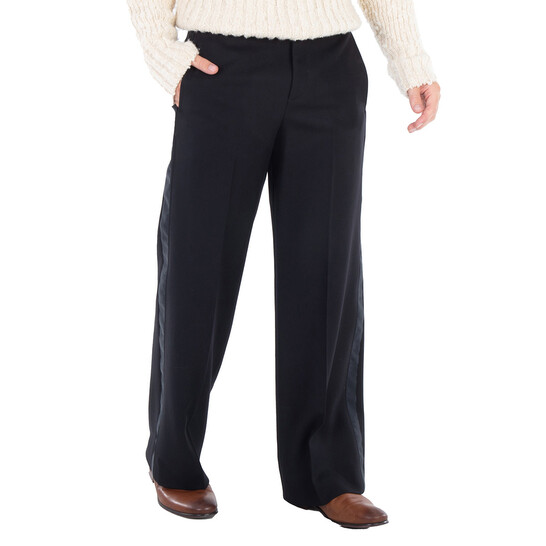 【関税&送料込】Balenciaga Striped Cupro Oversized Trousers Balenciaga Men's Ripstop Large Cargo Pants - Bergdorf Goodman