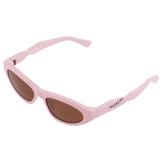 Balenciaga BB0207S 004 Sunglasses Pink Brown Cat Eye Unisex Balenciaga | Accessories | Balenciagabb207s 004 Sunglasses  main image 4