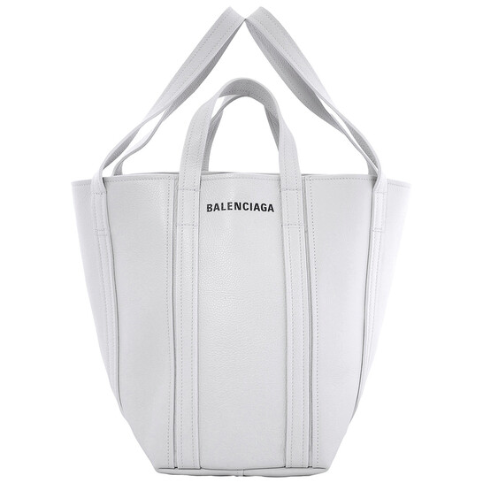 BALENCIAGA 672791 Everydayトートバッグ Balenciaga Chalky White North South Small Everyday Tote Bag