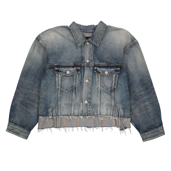 ジャケット・アウター balenciaga 22ss cut up denim jacket BALENCIAGA(バレンシアガ) 22AWOversized Cut-up Denim Jacket