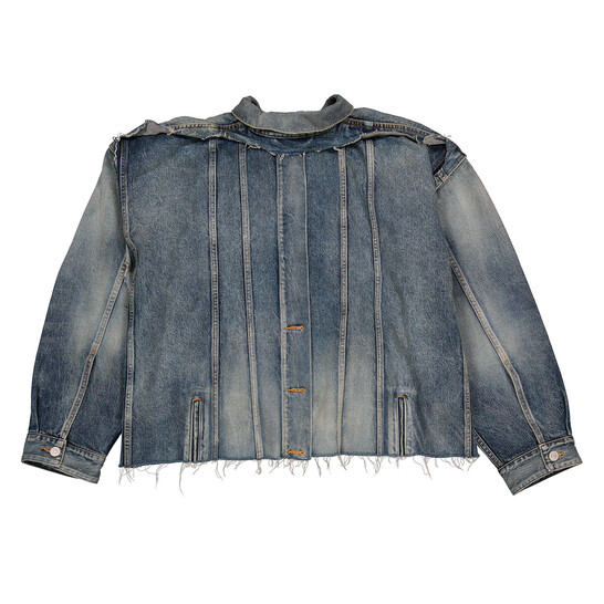 ジャケット・アウター balenciaga 22ss cut up denim jacket Balenciaga - Cut-Up deconstructed denim jacket Balenciaga