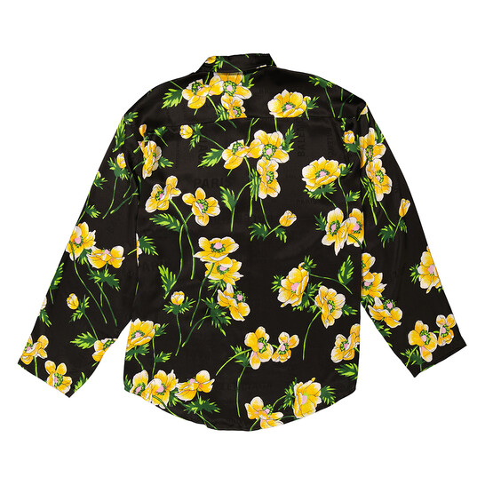 Balenciaga Floral-Print Shirt, Brand Size 36 (US Size 2