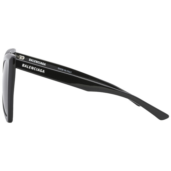 Balenciaga Grey Butterfly Ladies Sunglasses BB0174S 001 57  display picture 3