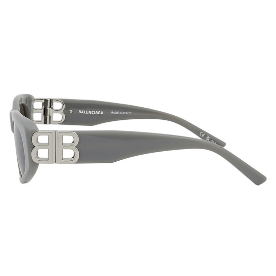 Balenciaga Grey Cat Eye Ladies Sunglasses BB0095S 015 53  display picture 1