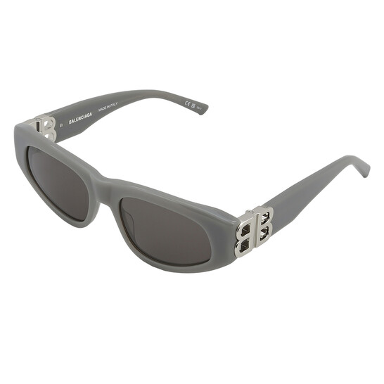 サングラス BALENCIAGA Woman Sunglasses Grey BB0095S 015 balenciaga-grey-cat-eye-ladies