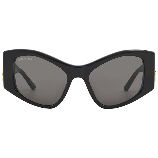 サングラス BALENCIAGA Woman Sunglasses Transparent BB0285S 004 Balenciaga Clear CatEye Sunglasses Women Transparent – Bluefly