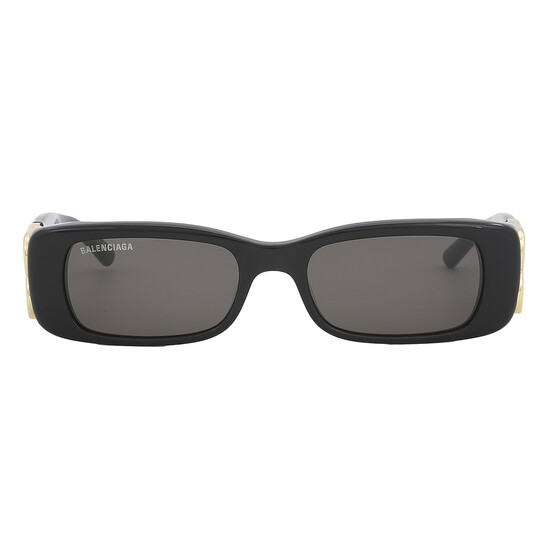 サングラス BALENCIAGA Woman Sunglasses Grey BB0258S 001 Balenciaga Grey Cat Eye Ladies Sunglasses BB0258S 001 58