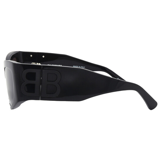 Balenciaga Grey Rectangular Ladies Sunglasses BB0321S 001 57  display picture 2