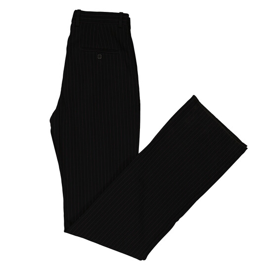 Balenciaga Pinstripe Straight-Leg Trousers, Brand Size 38 Balenciaga Pinstripe Straight-Leg Trousers, Brand Size 38
