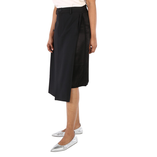 Balenciaga Ladies Longuette Panelled Midi Skirt, Brand Size 36 (US