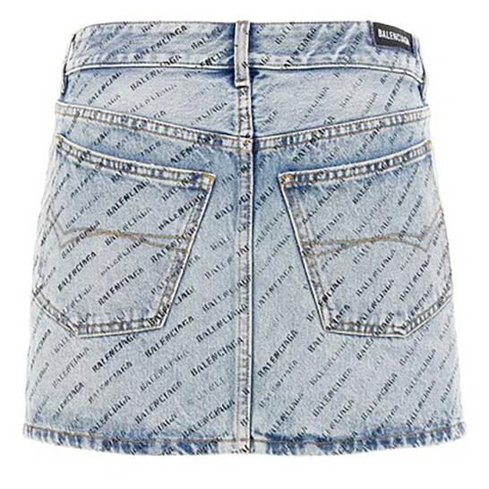 Balenciaga Ladies Low Waist Mini Skirt, Brand Size 38 (US Size 8