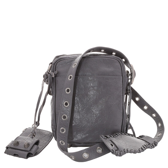 BALENCIAGA｜CROSSBAGS (719065 210KR 1404) Balenciaga Le Cagole Men Crossbody Bag In Dark Grey 719065