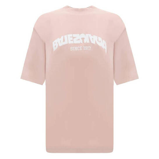 Balenciaga Light Pink Vintage Jersey Medium Fit Back Flip