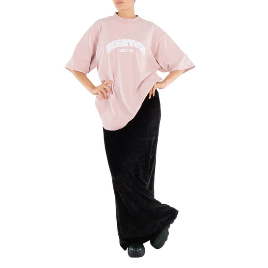 Balenciaga Light Pink Vintage Jersey Medium Fit Back Flip