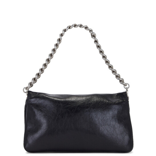 ★BALENCIAGA★ 748596 BB SOFT フラップバック M Balenciaga Medium BB Soft Flap Leather Shoulder Bag 748596
