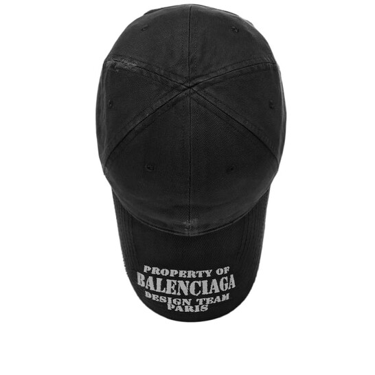 バレンシアガ ベースボールキャップ 704097 410B2 1077 ブラック BALENCIAGA バレンシアガ ベースボールキャップ 704097 410B2
