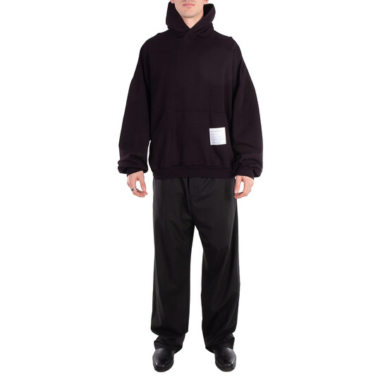 【VIPセール】BALENCIAGA 限定数量セール！ フーディ 761458 Balenciaga Men's Sample Sticker Hoodie, Brand Size 2 (Medium