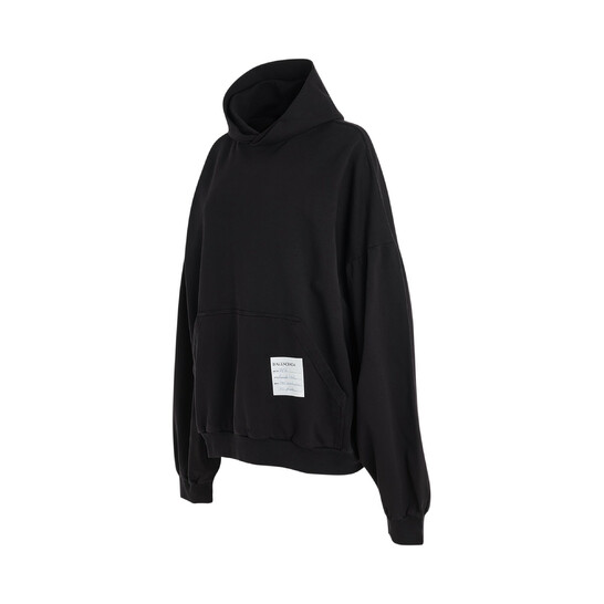 【VIPセール】BALENCIAGA 限定数量セール! フーディ 761458 Balenciaga Men's Sample Sticker Hoodie, Brand Size 2 (Medium
