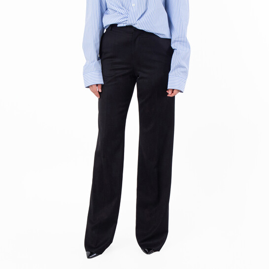 Balenciaga Straight-Cut Tailored Pants, Brand Size 36 ( US Size 6 ) - 546x546