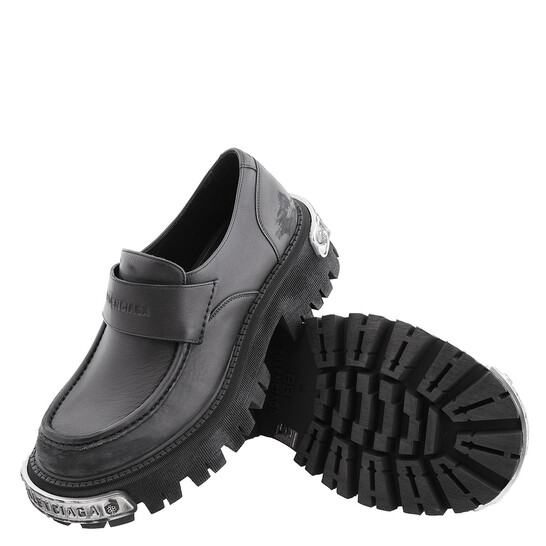 Balenciaga Tractor Leather Loafers, Brand Size 41 (US Size 8  display picture 1