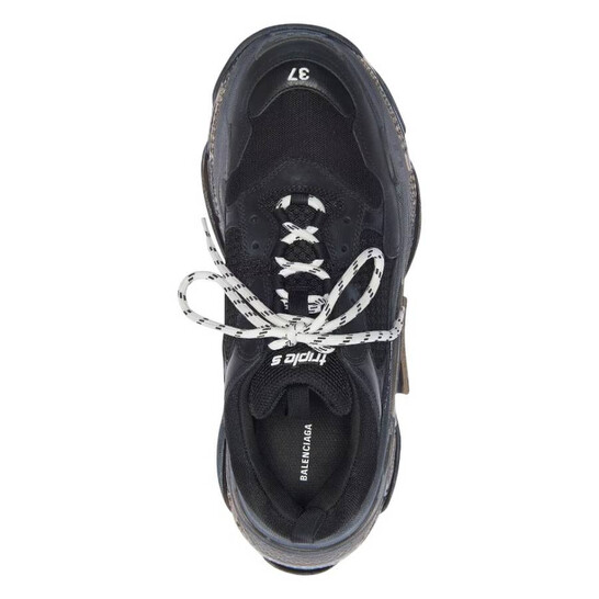 Balenciaga Triple S Lace-Up Sneakers, Brand Size 40 US Size 10