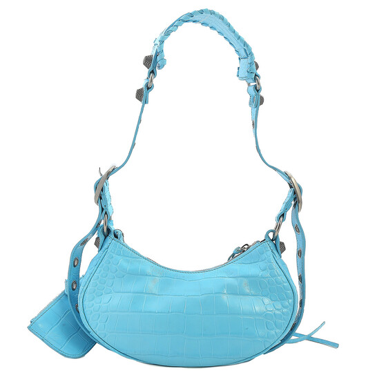 ハンドバッグ BALENCIAGA HAND BAG (67130923EBY 4809) Balenciaga Turquoise XS Le Cagole Shoulder Bag