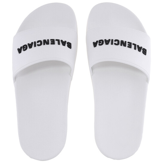 BALENCIAGA｜SLIPPERS (565547 W1S80 1006) Buy Balenciaga Wmns Pool Slides 'Black' - 565547 W1S80 1006