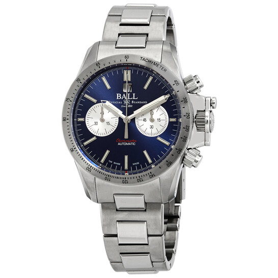 Ball Engineer Hydrocarbon Racer Chronograph Automatic Blue Dial